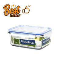 Glasslock Classic Tempered Glass 1090ml Rectangle Container